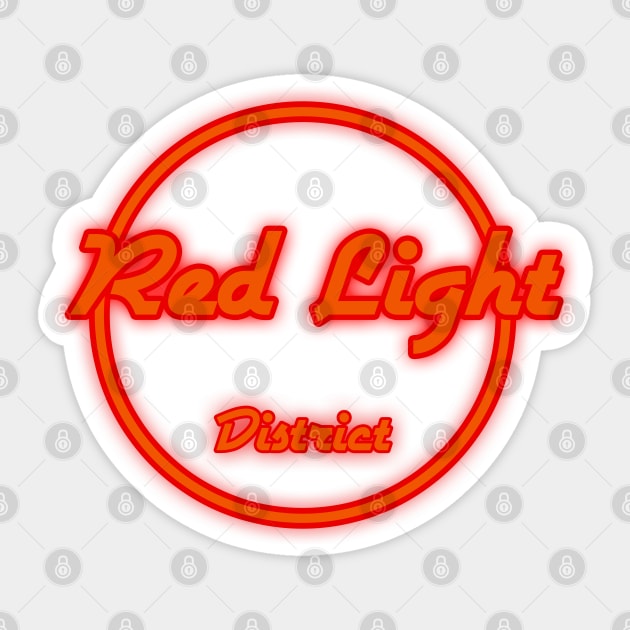 Red Light District Sticker by MigiDesu